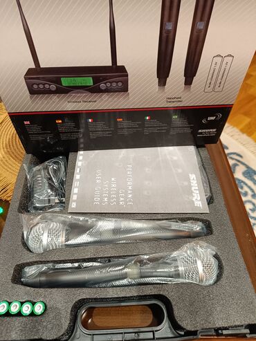 Mikrofonlar: Yeni Radio Mikrofon Shure, Pulsuz çatdırılma — 17