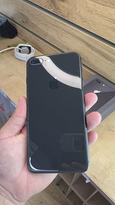 лабабой стекло в телефоне: IPhone 8 Plus, Колдонулган, 64 ГБ, Куту, 85 %