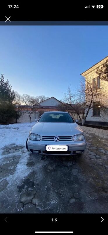 Volkswagen: Volkswagen Golf: 1998 г., 1.6 л, Механика, Бензин, Хэтчбэк