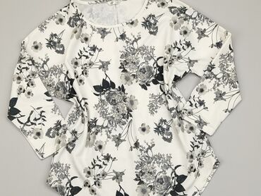 białe bluzki w kwiaty: Bluzka Damska, Pepco, S, stan - Dobry