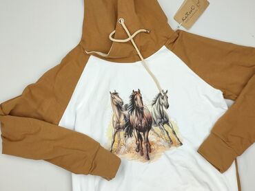sweter w paski h: Кофта з каптуром жіноча, розмір M