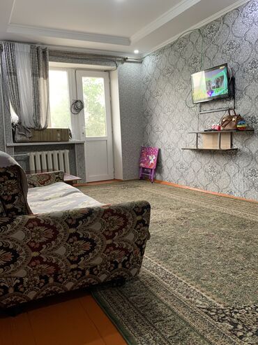 ош базар аренда: 3 комнаты, 59 м², 104 серия, 2 этаж, Косметический ремонт