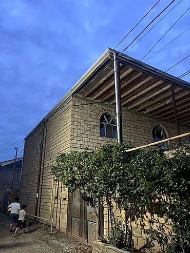 qala kendi: 2 mərtəbəli daş tikili həyət evi - Tikinti materialı: qalın çay/şəhər — 2