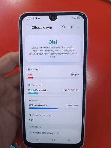 ipad a16: Samsung Galaxy A16, 128 GB, rəng - Gümüşü — 3