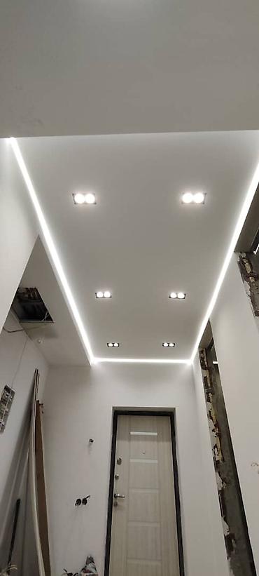 Натяжной потолок: Натяжной потолок Глянцевое, Матовое, 3D потолки Гарантия, Бесплатная консультация, Бесплатный замер — 13