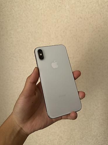IPhone X, Б/у, 256 ГБ, Белый, 100 %