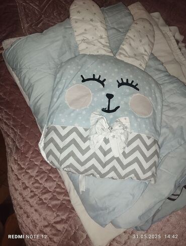 Uşaqlar üçün digər mallar: Uşaq üçün yorğan dest pambıq parçadan tecılı satılır zəhmət olmasa — 4