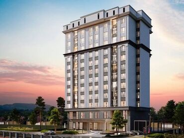 алинур 7 мкр: 2 комнаты, 83 м², Элитка, 11 этаж, ПСО (под самоотделку)