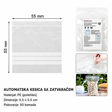 KMT Kese sa zatvaračem 5403803 Praktične PE (polietilen) kese sa zip