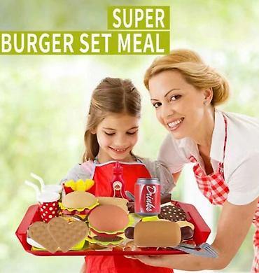paradajz igracka: Brza hrana set – SMALL EXPERT IN FOOD Šifra proizvoda: 90 Kreativan — 2