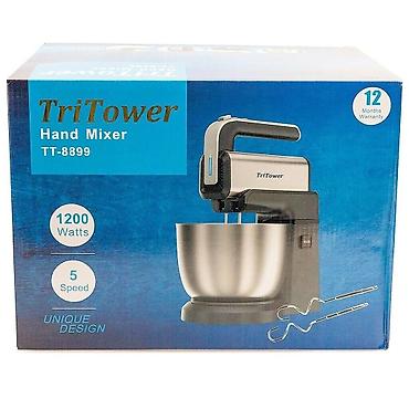 mix fold: Ручной миксер TriTower TT-8899 с чашей - Мощность: 1200 W - 5 — 1