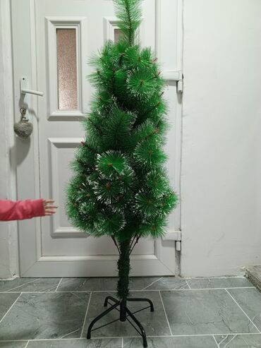 zidni sat sa rimskim brojevima: Christmas tree, color - Multicolored, New