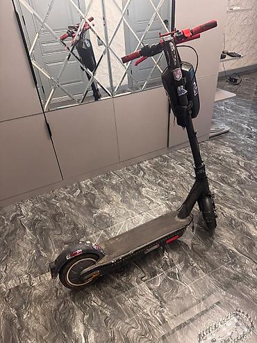 Электротранспорт: Elektrik skuter - Güclü ön mühərrik və disk tipli mexaniki əyləc — 5