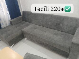 Masalar və oturacaqlar: Künc divan