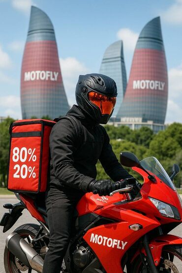 Taksi sürücüləri: Moto-kuryer tələb olunur, Gündəlik ödəniş, Təcrübəsiz