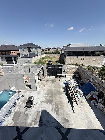 Həyət evləri və villaların satışı: İki mərtəbəli müasir həyət evi - Beton hasarlı geniş həyət, avtomatik — 36