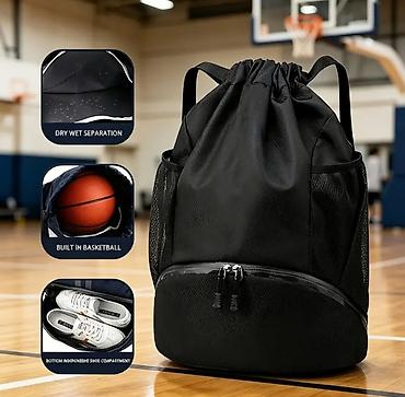 çanta: İdman üçün çoxfunksiyalı çanta – basketbol və zal üçün ideal - Geniş — 1