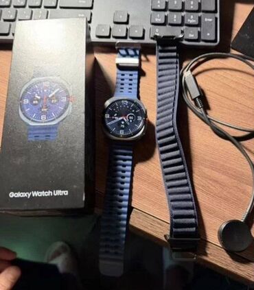 электронные чассы: Продаю свои Samsung galaxy watch ultra 2025 LTE, состояние идеальное
