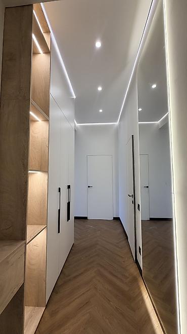 бишкек дома: 3 комнаты, 122 м², Асанбай мкр Элитка, 3 этаж, Дизайнерский ремонт — 9