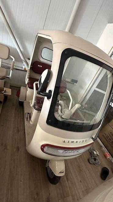 byd e2 2024: Электрический трёхколёсный скутер-рикша с кабиной - Закрытая кабина с — 1