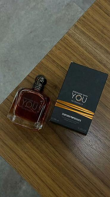 stronger: Emporio Armani Stronger With You – kişi ətirləri, 100 ml flakonlar — 1
