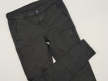 krótkie spodenki do grubych rajstop: Material trousers for women, size M (EU 38)
