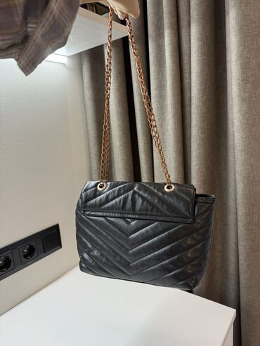 Классические сумки: Набор женских сумок (3 шт.) 1) Черная стеганая сумка на цепочке - — 3