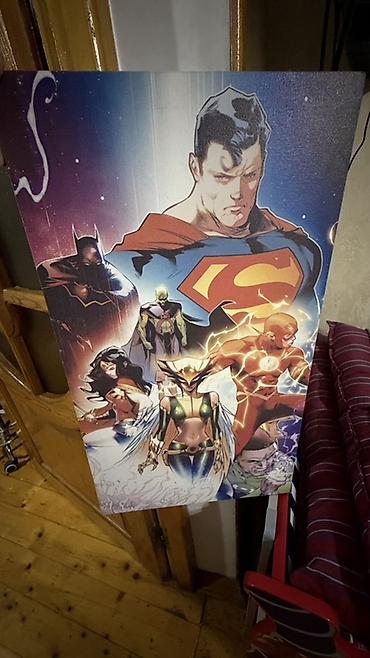 Şəkillər, tablolar: DC Comics temalı divar şəkilləri – 2 ədəd - Mövzu: superqəhrəman — 2