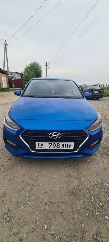 автомобили в рассрочку в бишкеке: Hyundai Solaris: 2017 г., 1.6 л, Автомат, Бензин, Седан