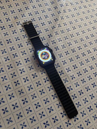 w26 plus smart watch: Б/у, Смарт часы, Сенсорный экран, цвет - Черный