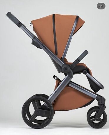 прогулочная коляска cybex бу: Коляска, цвет - Коричневый, Б/у