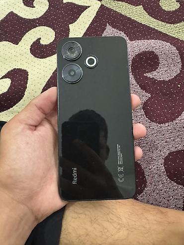 обычные часы: Redmi, Redmi 13, Б/у, 256 ГБ, цвет - Черный, 1 SIM — 6