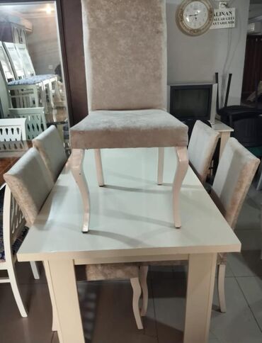 столы стулья: İşlənmiş, Dördbucaq masa