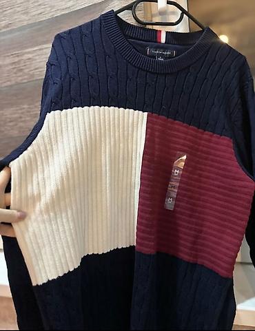 vetrofka kişi: Sviter, Tommy Hilfiger, M, rəng - Göy — 2