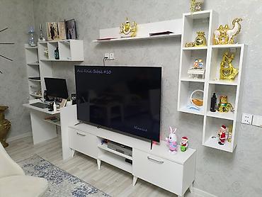 mebel islenmis: İşlənmiş, Düz TV altlığı, Polkalı, Laminat — 1