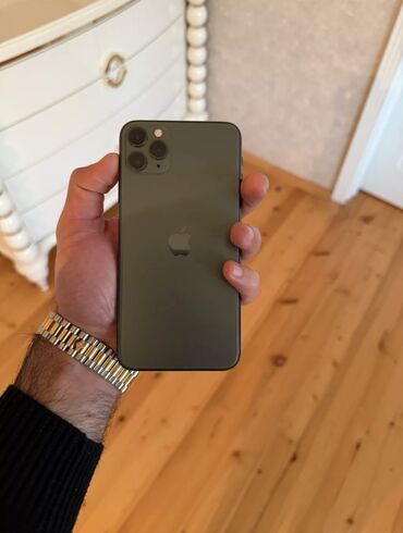 gizli aspirator qiymetleri: IPhone 11 Pro Max, 64 ГБ, Alpine Green, Беспроводная зарядка, Face ID