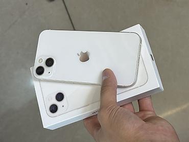 IPhone 13, Б/у, 128 ГБ, Старлайт, Коробка, 79 %