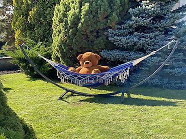 Другое для спорта и отдыха: ПРОДАМ ОПОРА для подвесного гамака из профильной стальной трубы 30х30 — 1