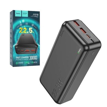 телефон x2: Внешний аккумулятор HOCO J101B Astute 30000mAh, USB x2, Type-C PD20