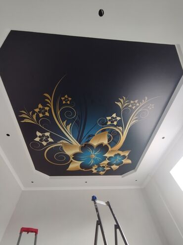Натяжной потолок: Натяжной потолок Глянцевое, Матовое, 3D потолки Бесплатный замер, Гарантия, Монтаж — 13