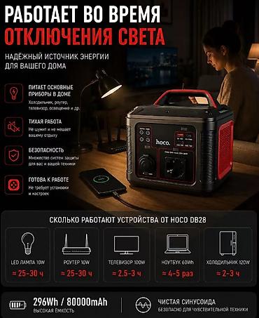 camp: Зарядная станция "HOCO" DB28, 300W, 80000mAh ﻿Hoco DB28 — — 3