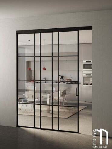 Duş kabinaları, arakəsmələr: 6mm 8mm 10mm sade mat dekorlu şüşələrdən hazirlanan duskabinlərin — 2