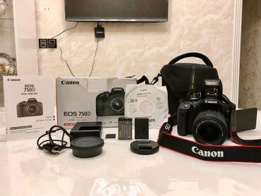 toxunma çanta: 📸 Canon EOs 750D Satılır 24.2 MP | Full HD video | Wi-Fi | NFC