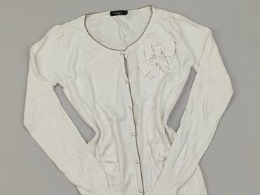 białe bluzki damskie z wiskozy: Kardigan, Tu, S, stan - Dobry
