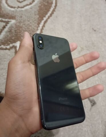 купить ноутбук в бишкеке в рассрочку: IPhone X, Б/у, 256 ГБ, Jet Black, Зарядное устройство, Чехол, Кабель, 100 %