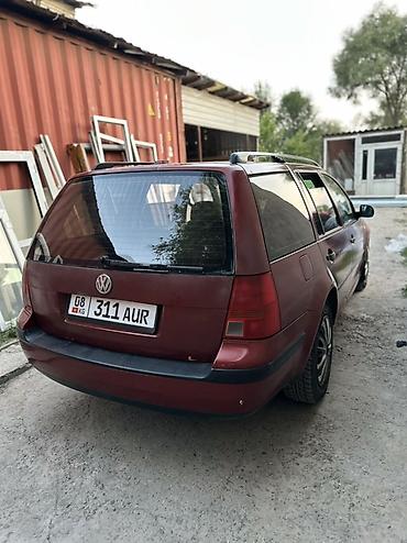 Унаа сатуу: Volkswagen Golf: 1999 г., 1.6 л, Кол менен иштөөчү, Бензин, Универсал — 5