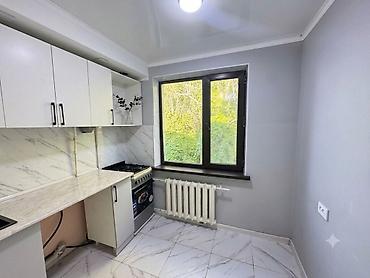 104: 2 комнаты, 44 м², Аламедин-1 мкр 104 серия, 4 этаж, Свежий ремонт — 4