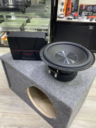 Динамики для авто: Pioneer!! Сабвуфер компании пионер! Все компоненты оригинальные! — 4