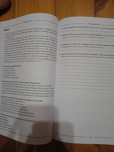 azerbaycan dili 7 ci sinif derslik cavablari: Bu kitab, Azərbaycan və Rus bölmələri üçün yeni ingilis dili imtahan