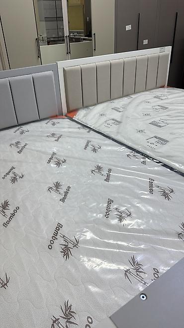 Спальные гарнитуры: Спальный гарнитур, Новый, Двуспальная кровать, Комод, С матрасом, В рассрочку, Бесплатная доставка — 9